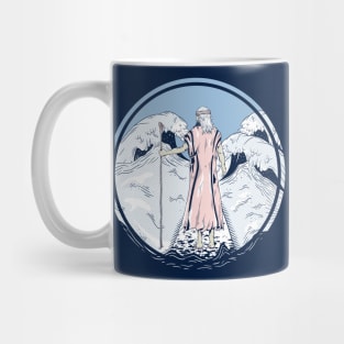 Moses parting the sea Mug